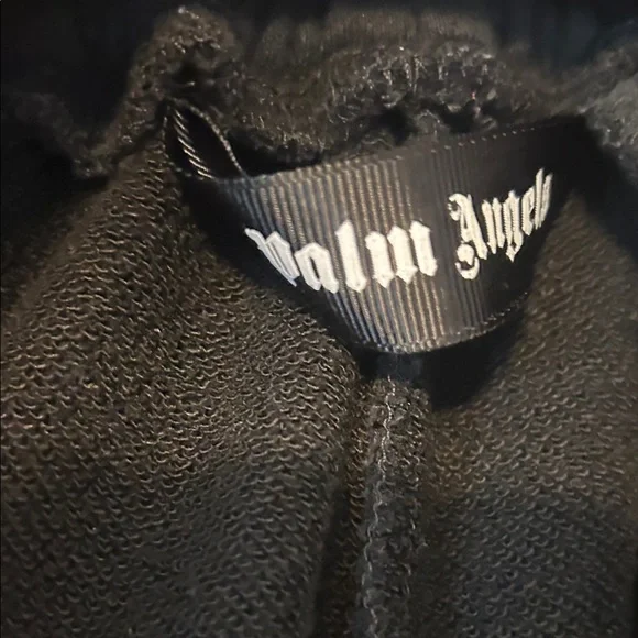 Palm Angels Black Athletic Shorts